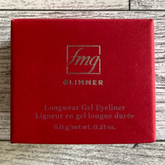 NEW Avon FM Glimmer Longwear Gel Eyeliner 0.21 Oz Rainstorm Blue Eye Make Up - Picture 3 of 4